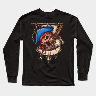 Pirate Skull Long Sleeve T-Shirt